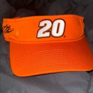 Joe Gibbs Racing Orange Visor NASCAR